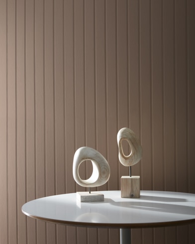 Painted walls with Devonwood Taupe 1008