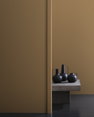 Painted walls with Caramel Apple 1042