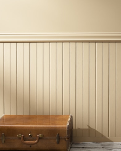 Painted walls with Lighthouse Landing 1044