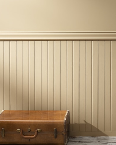 Painted walls with Lady Finger 1045