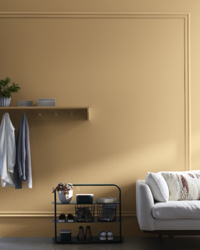 Painted walls with Simple Pleasures 1097