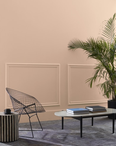 Painted wall with Deer Field 1159