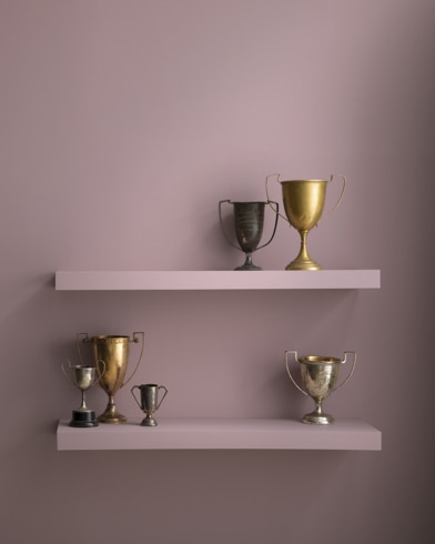 Painted wall with Mulberry Wine 1251