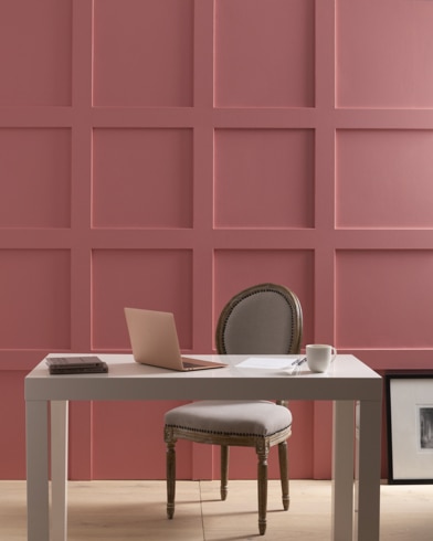 Painted wall with Tawny Port 1281