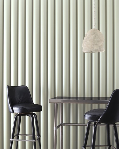 Painted wall with Vale Mist 1494