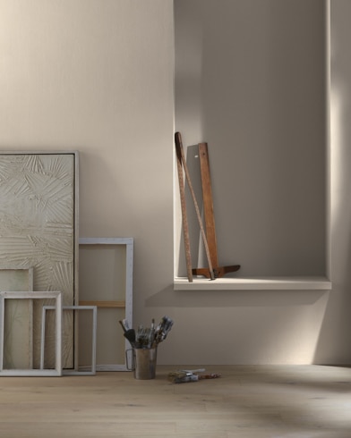 Painted walls with Waynesboro Taupe 1544