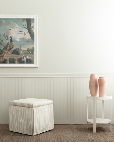 Painted wall with Winter Orchard 1555