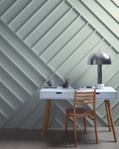 Painted wall with Imperial Gray 1571