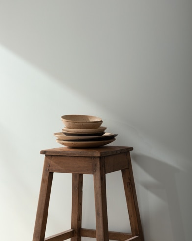 Painted wall with Paper White 1590