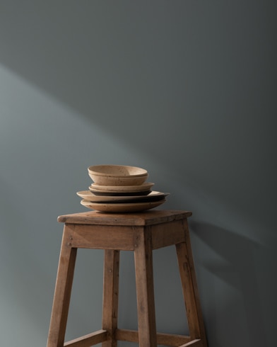 Painted wall with Rocky Coast 1595