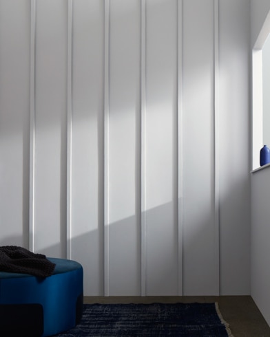 Painted wall with Graytint 1611