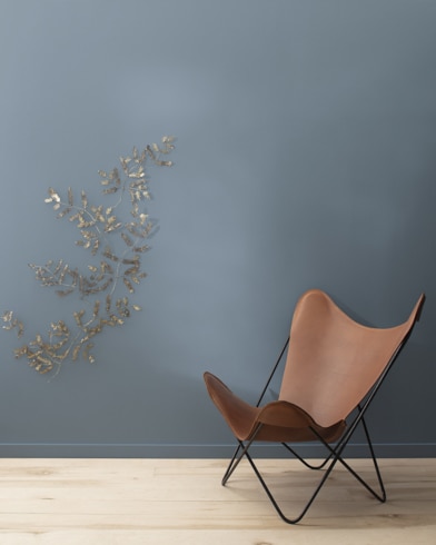 Painted wall with Mineral Alloy 1622