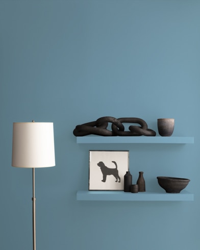 Painted wall with Sea Reflections 1664