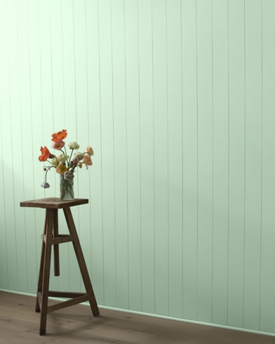 Painted wall with Light Pistachio 2034-60