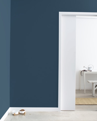 Painted wall with Gentleman's Gray 2062-20