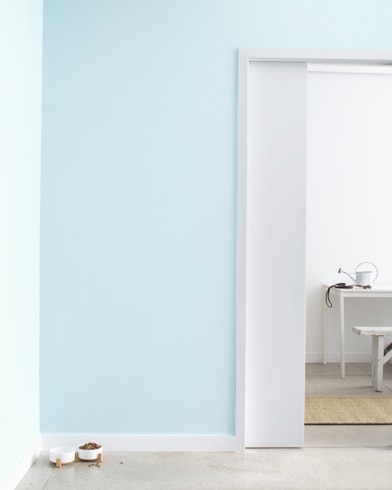 Painted wall with Harbor Fog 2062-70