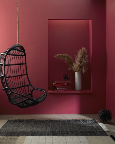 Painted wall with Pottery Red 2085-20