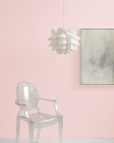 Painted wall with Playful Pink 2093-60