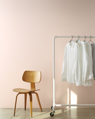 Painted walls with Light Mocha 2096-60