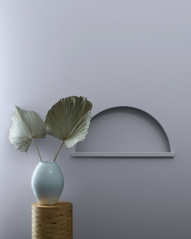 Painted wall with Excalibur Gray 2118-50