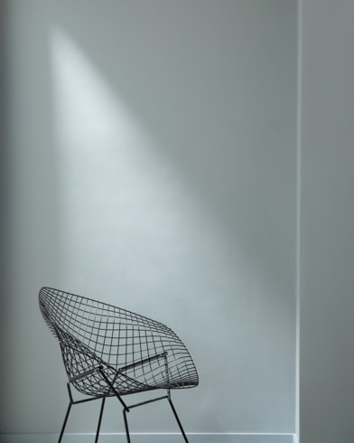 Painted wall with Thundercloud Gray 2124-40