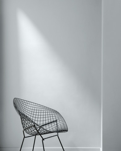 Painted wall with Bunny Gray 2124-50