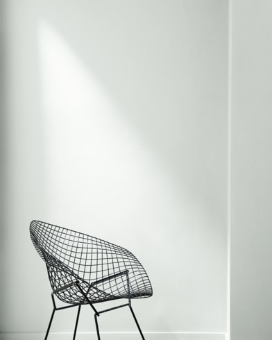 Painted wall with Distant Gray 2124-70