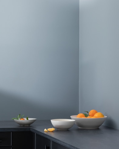 Painted wall with Pike's Peak Gray 2127-50