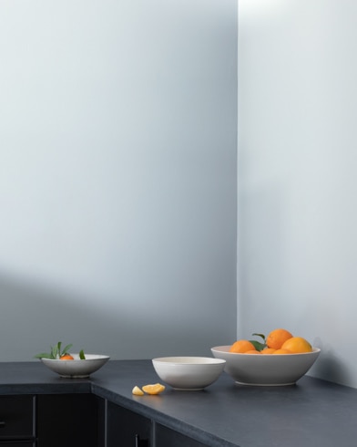 Painted wall with Cascade White 2127-70