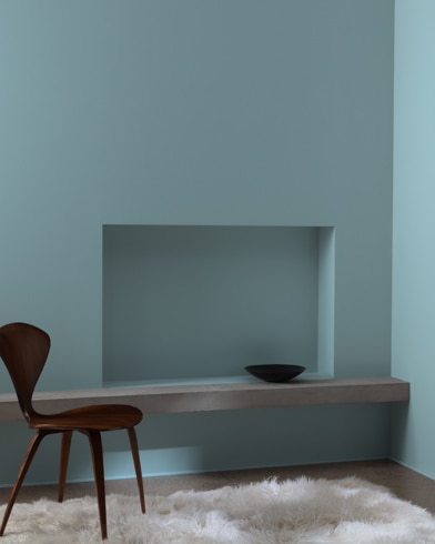 Painted wall with Smokestack Gray 2131-40
