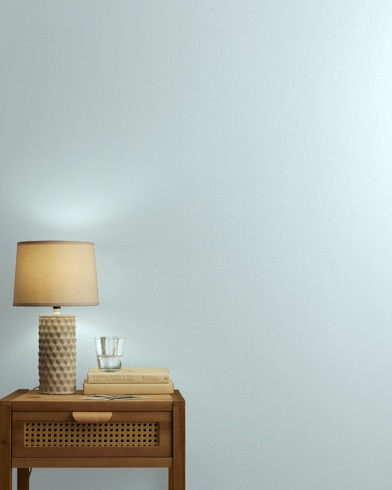 Painted wall with Harbor Haze 2136-60