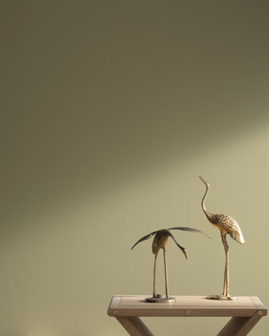 Painted wall with Olive Branch 2143-30