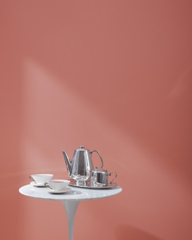 Painted wall with Raspberry Parfait 2172-40