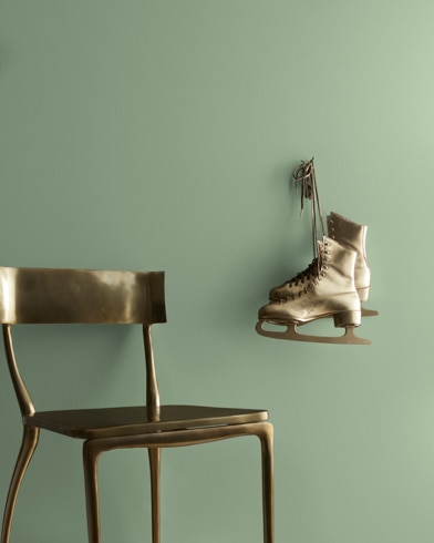 Painted wall with Greenwich Village 445