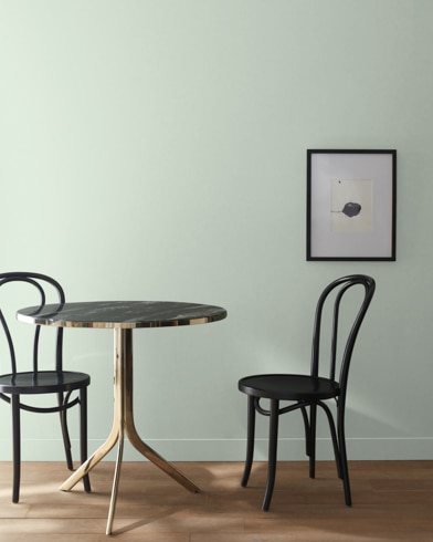 Painted wall with Icy Morn 457