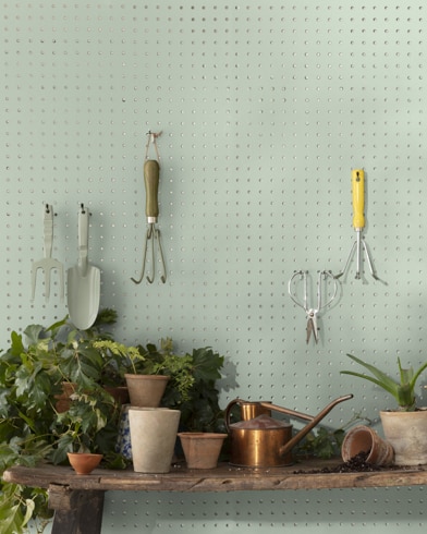 Painted wall with Antique Jade 465