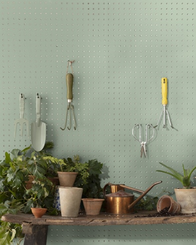 Painted wall with Garden Path 466