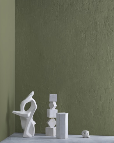 Painted wall with Jade Romanesque 476