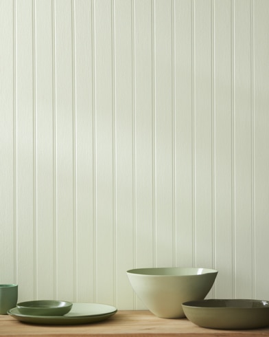 Painted wall with Hint of Mint 505