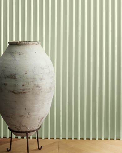 Painted wall with Calming Aloe 533