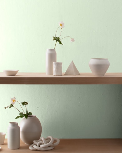 Painted wall with Sleeping Angel 854