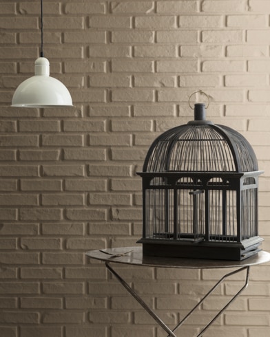 Painted walls with Rustic Taupe 999