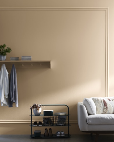 Painted walls with Truffle AF-130