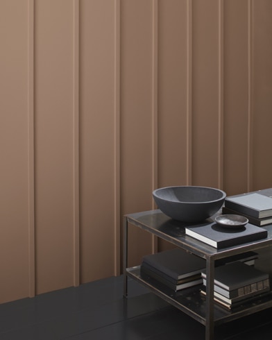 Painted walls with Carob AF-160