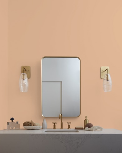 Painted wall with Serendipity AF-205