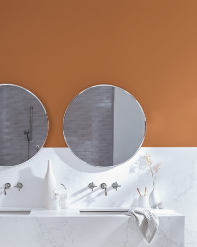 Painted wall with Masada AF-220