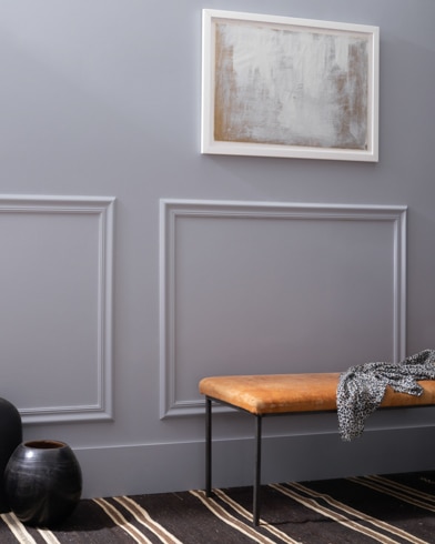 Painted wall with Wisteria AF-585