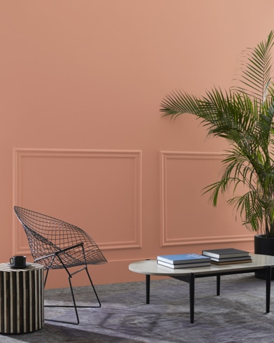 Painted wall with Bed and Breakfast CC-184