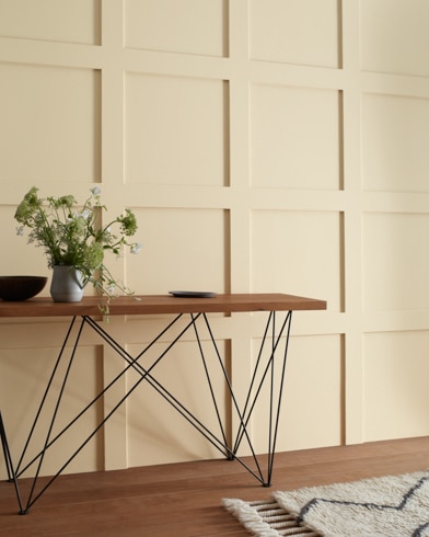 Painted wall with Seaspray CC-250