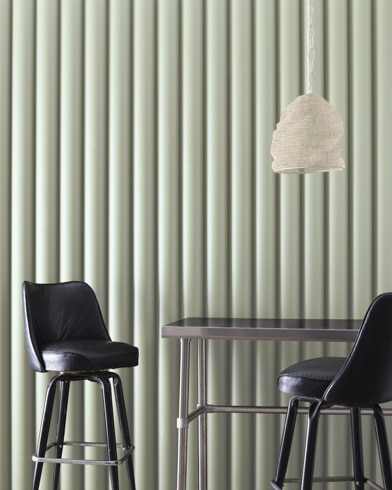 Painted wall with October Mist CC-550